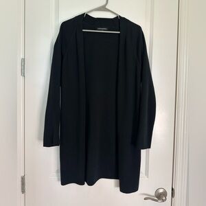 Black Open Front Cardigan Banana Republic